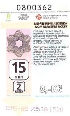 Bilet Praga 8