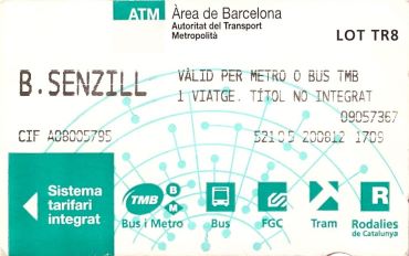 Bilet Barcelona