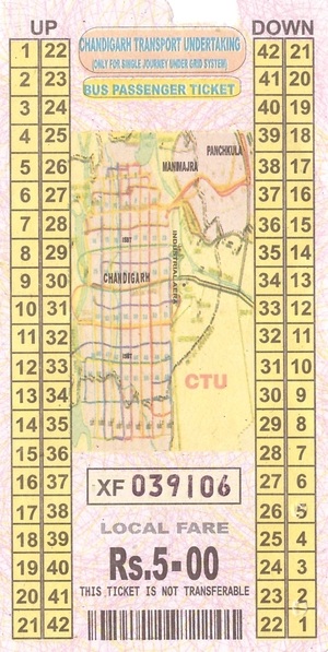 Bilet Chandigarh