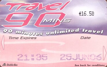Bilet Dublin 90 min