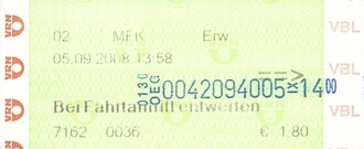 Bilet Ludwigshafen am Rhein