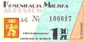 Bilet Augustów