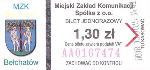 Bilet Bełchatów