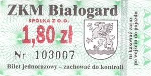 Bilet Białogard