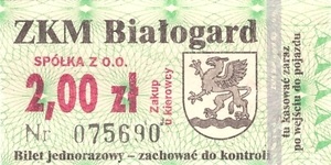 Bilet Białogard