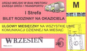 Bilet Białystok