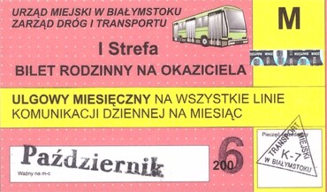 Bilet Białystok