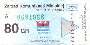 Bilet Bielawa 80