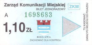 Bilet Bielawa 1,10
