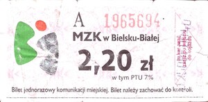 Bilet Bielsko Biała