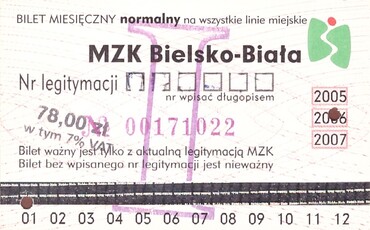 Bilet Bielsko Biała