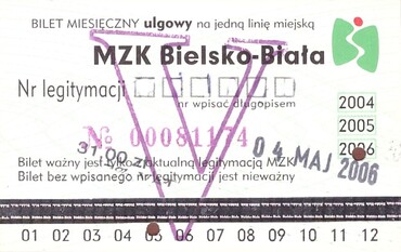 Bilet Bielsko Biała