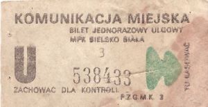 Bilet Bielsko Biała U