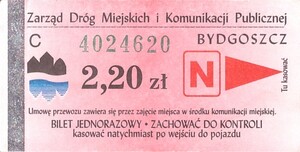 Bilet Bydgoszcz