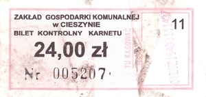 Bilet Cieszyn 24