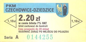 Bilet Czechowice Dziedzice