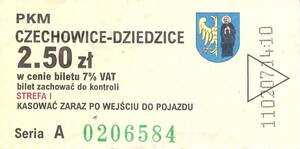 Bilet Czechowice Dziedzice