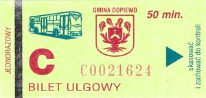 Bilet Dopiewo