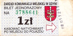 Bilet Gdynia 1