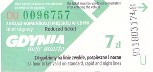 Bilet Gdynia 7