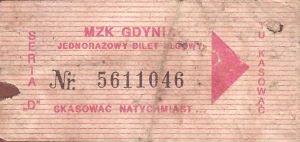 Bilet Gdynia 