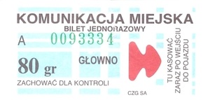 Bilet Głowno