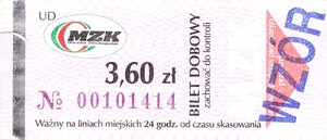 Bilet Gorzów Wielkopolski 3,60