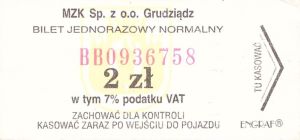 Bilet Grudziądz 2