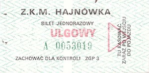 Bilet Hajnówka