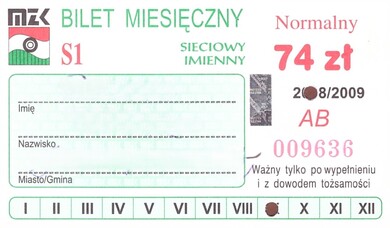 Bilet Jastrzębie Zdrój