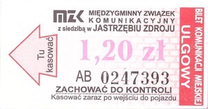 Bilet Jastrzębie Zdrój