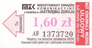 Bilet Jastrzębie Zdrój