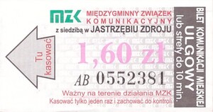 Bilet Jastrzębie Zdrój