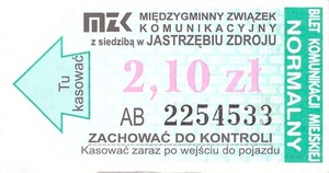 Bilet Jastrzębie Zdrój