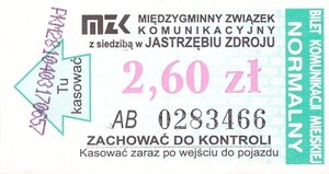 Bilet Jastrzębie Zdrój