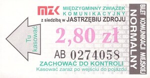 Bilet Jastrzębie Zdrój