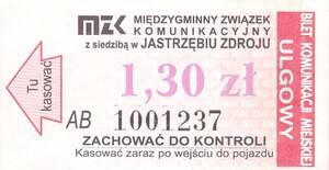 Bilet Jastrzębie Zdrój