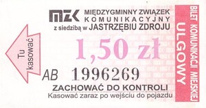 Bilet Jastrzębie Zdrój