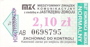 Bilet Jastrzębie Zdrój