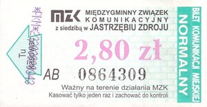 Bilet Jastrzębie Zdrój