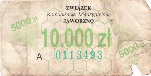 Bilet Jaworzno 10000