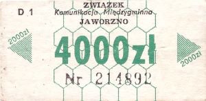 Bilet Jaworzno 4000
