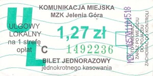 Bilet Jelenia Góra