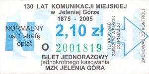 Bilet Jelenia Góra