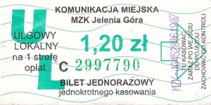 Bilet Jelenia Góra