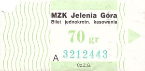 Bilet Jelenia Góra