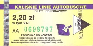 Bilet Kalisz