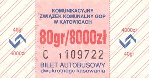 Bilet Katowice 4000