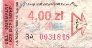 Bilet Katowice 4,00