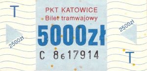 Bilet Katowice 5000